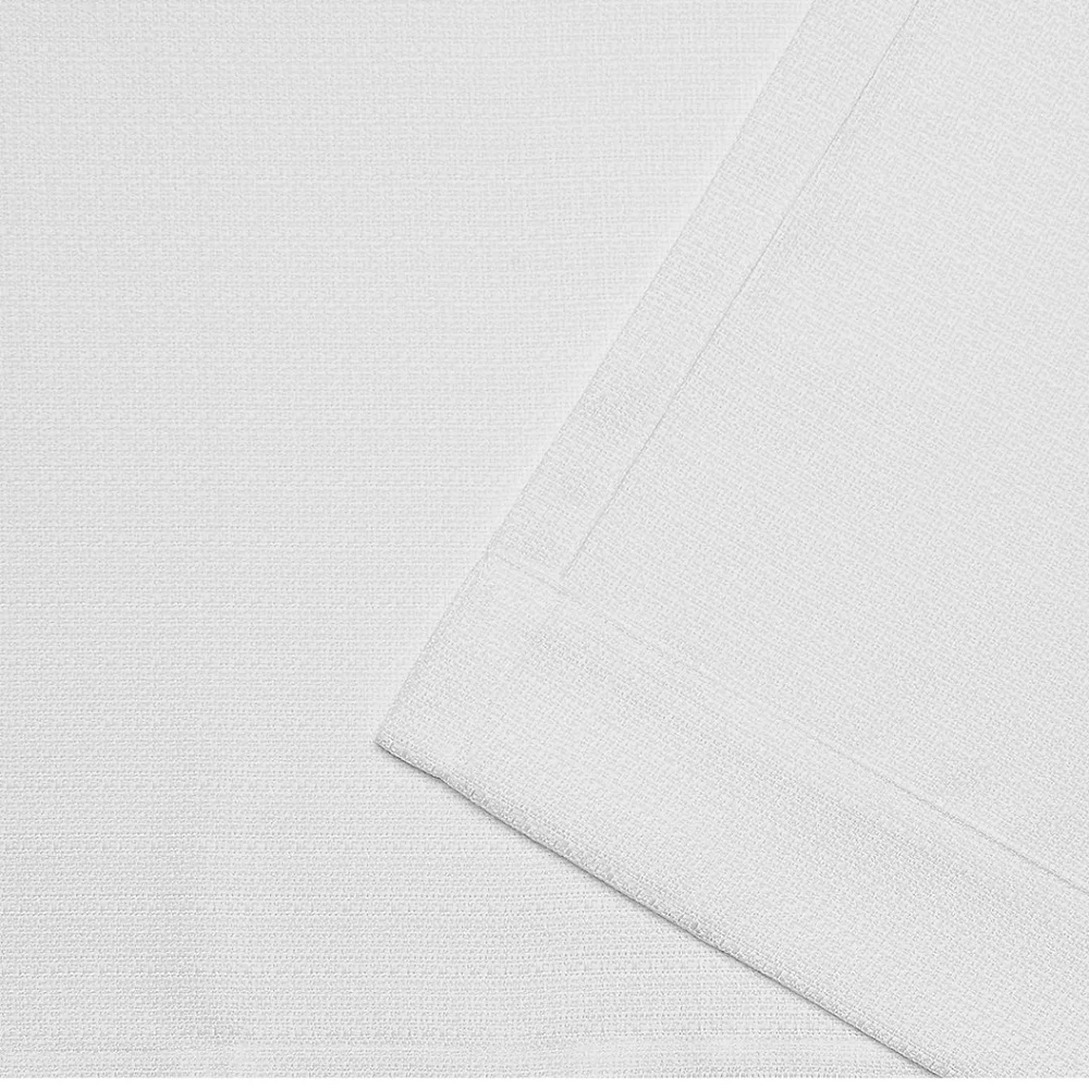 New Indoor/outdoor curtains. 2 panels 54x108 ea. Aztec white color